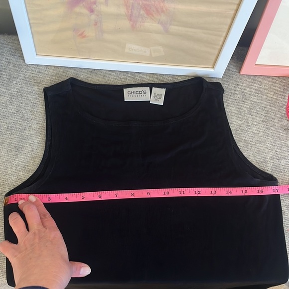 Chic column dress, Chico's Travelers size 0 (4/6) - Picture 4 of 6